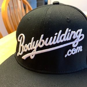 Limited edition Bodybuilding.com flat brim SnapBack hat